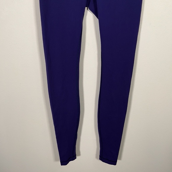 LULULEMON | WUNDER UNDER HIGH RISE BLACK GRAPE - Picture 7 of 12